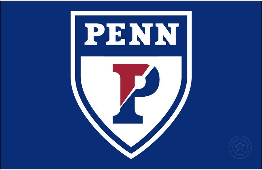 Penn Quakers 2017-Pres Primary Dark Logo diy DTF decal sticker